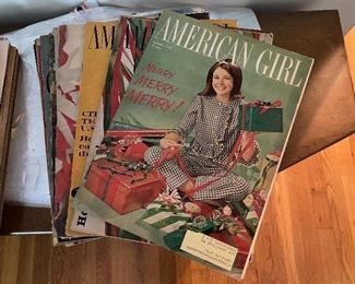 Vintage Issues of American Girl Magazine