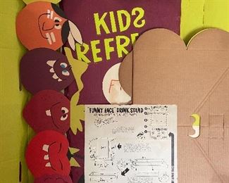 Vintage1965 Funny Face Drink Stand (Pillsbury Collectible Prize/1 of 10,000)