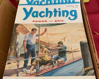 100's of Old Back Issues of Yachting Magazine