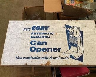 Vintage Cory Automatic Can Opener (Sealed in Box)