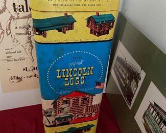 Lincoln Logs in Original Container