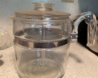Pyrex 9 Cup Percolator Pot