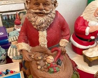 Tom Clarke Santa Gnome with Paperwork