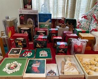 Numerous Christmas Ornaments and Decorations (Hallmark and more) 