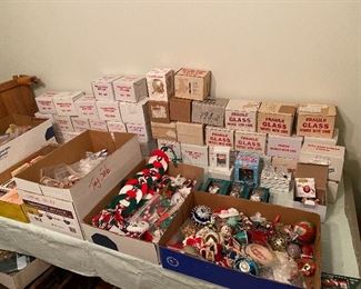 Campbell's Kids Christmas Ornaments in Boxes (Complete Set)