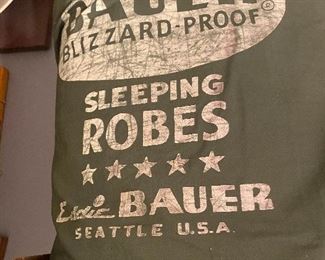 Early Eddie Bauer Sleeping Bag/Robe in Original Box