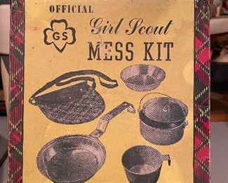 Girl Scout Mess Kit in Box