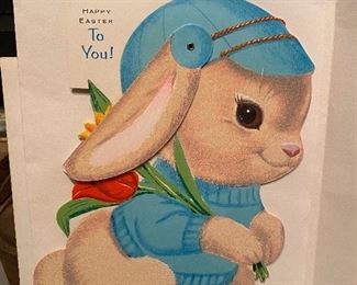Large Unused Easter Cards