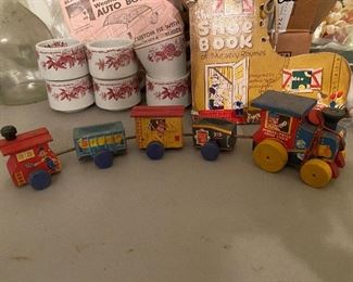 Old Fisher Price Choo Choo 215