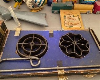 Early Rosette Wafer Makers in Original Boxes (Boxes are Rough)