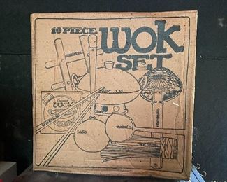 Vintage Wok Set