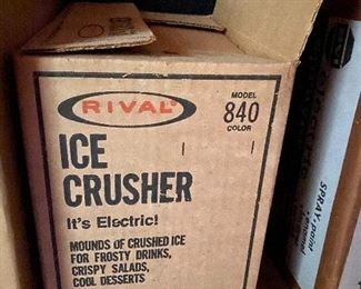 Rival Ice Crusher in Box