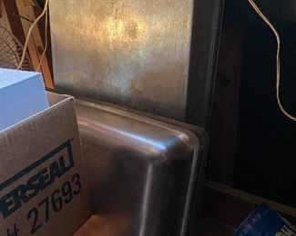 Stainless Steel Serving Pans