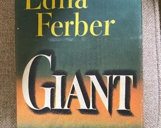 Edna Ferber "Giant" A Novel First Edition Signed with Inscription