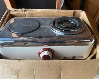 Old GE Hotplate (Looks Unused)