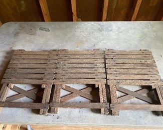 Small Folding Wooden Plant Stands