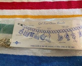 Girl Scout Charm Bracelet