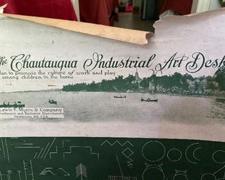 Chautaugua Industrial Art Desk Roll