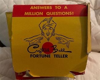 Crystal Ball Fortune Teller in Original Box 