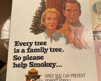 Vintage Smokey the Bear Counter Standee