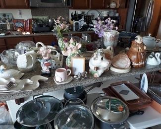 Very full kitchen!