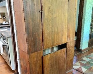 $1200  Vintage cupboard, as is, just need two new hinges - 75.5" H, 47.25" W, 15.5" D. 