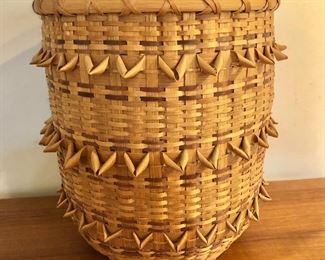 $140 Intricate, hand woven basket  