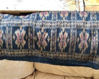 $40 Scarf, shawl or runner with batik design.  Approx 99" L, 31" W.  