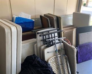 2, 4, 6 ft Tables, Card Tables