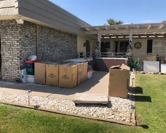 Boxes of Packing Paper