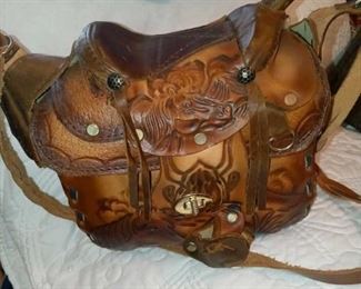 Saddle handbag for all you Cowgirls