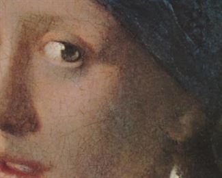 Girl with Pearl Earring print Original is by Vermeer