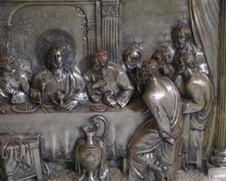 Vander Kolk "The Last Supper" Plaque Spanish reproduction