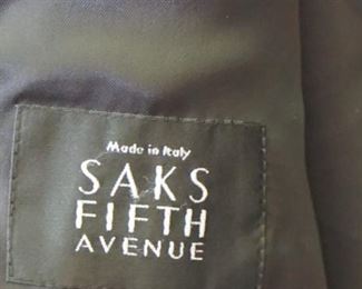 SAKS FIFTH AVENUE Trench long coat