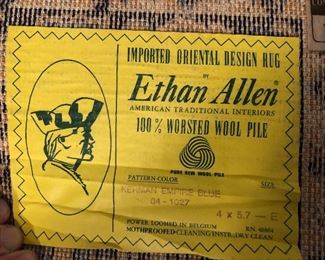 Ethan Allen Rug