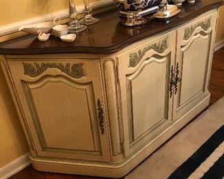 White Furniture Company Sideboard
(On wheels)