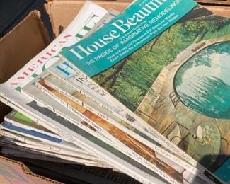 House Beautiful and American Home Magazines from the 1960s and 1970s