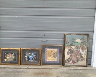 Still Life, Quail and Kabuki