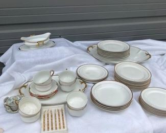 Gold Rimmed China