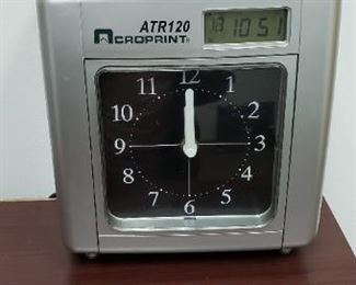 Acroprint Model #ATR120 Time Card Punch Clock Call