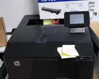 HP LASERJET PRO 200 COLOR M251NW CF147A ALL-IN-ONE WIRELESS LASER PRINTER   Slightly used  $200