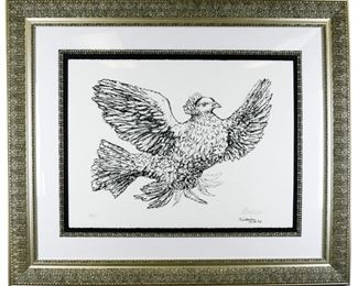 Picasso "Colombe Volante" Lithograph