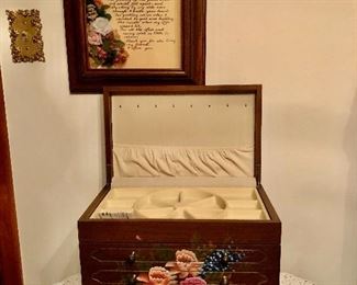 * Mom Plaque & one of Several Jewelry Boxes