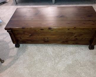 vintage cedar chest