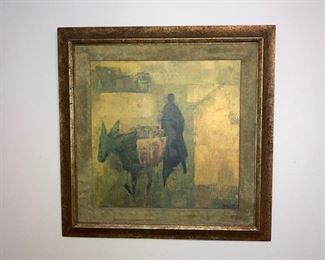 large mid century print