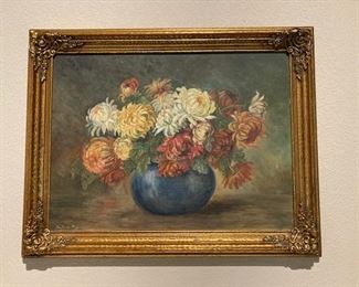 1930's still life painting