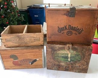 vintage boxes