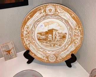 UT Wedgwood plate - student union