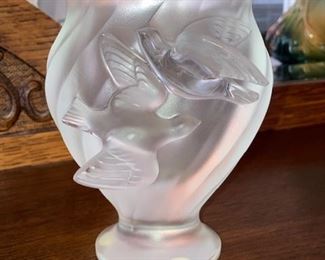 Lalique vase