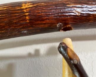 Queen Bed Branch & Twig Headboard 60x63x3in HxWxD